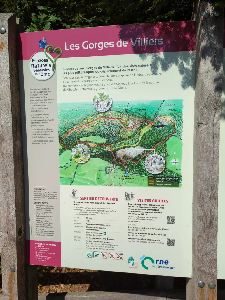 Les Gorges de Villiers