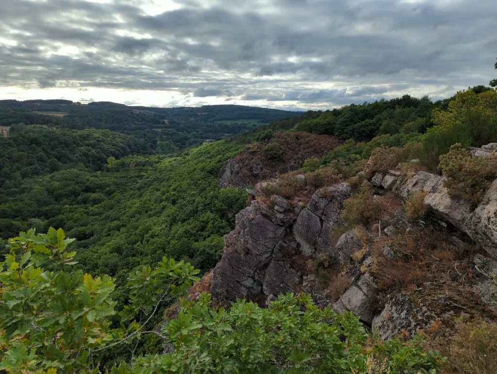 Les roches d'Oëtre