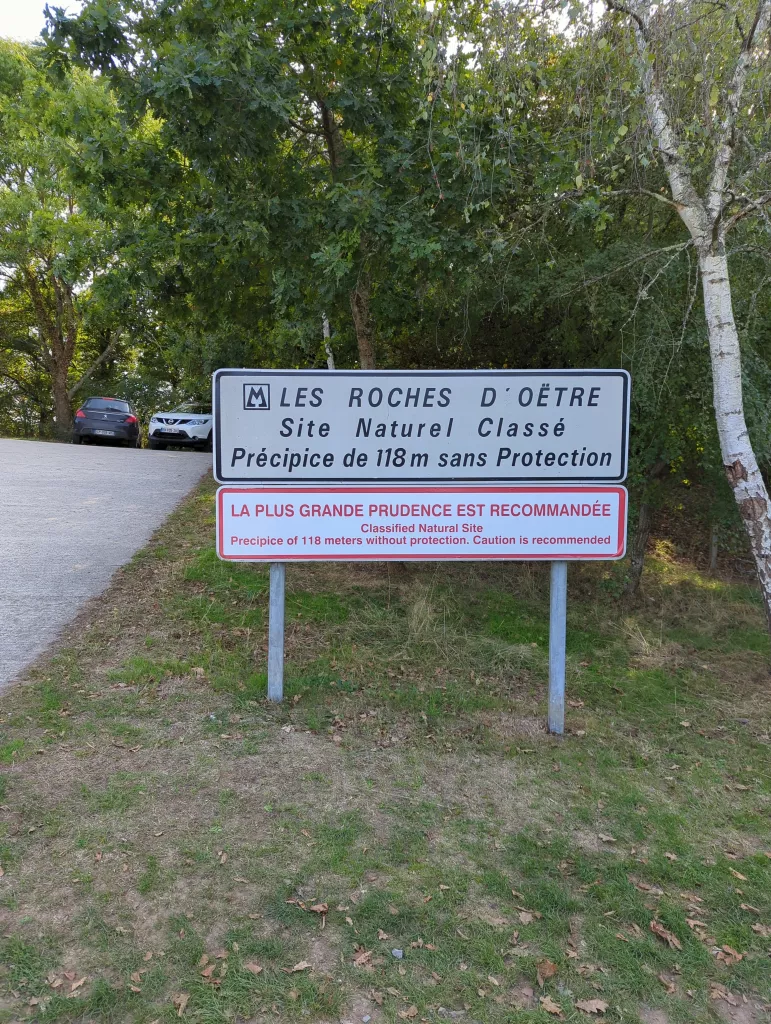 La roche d'Oëtre