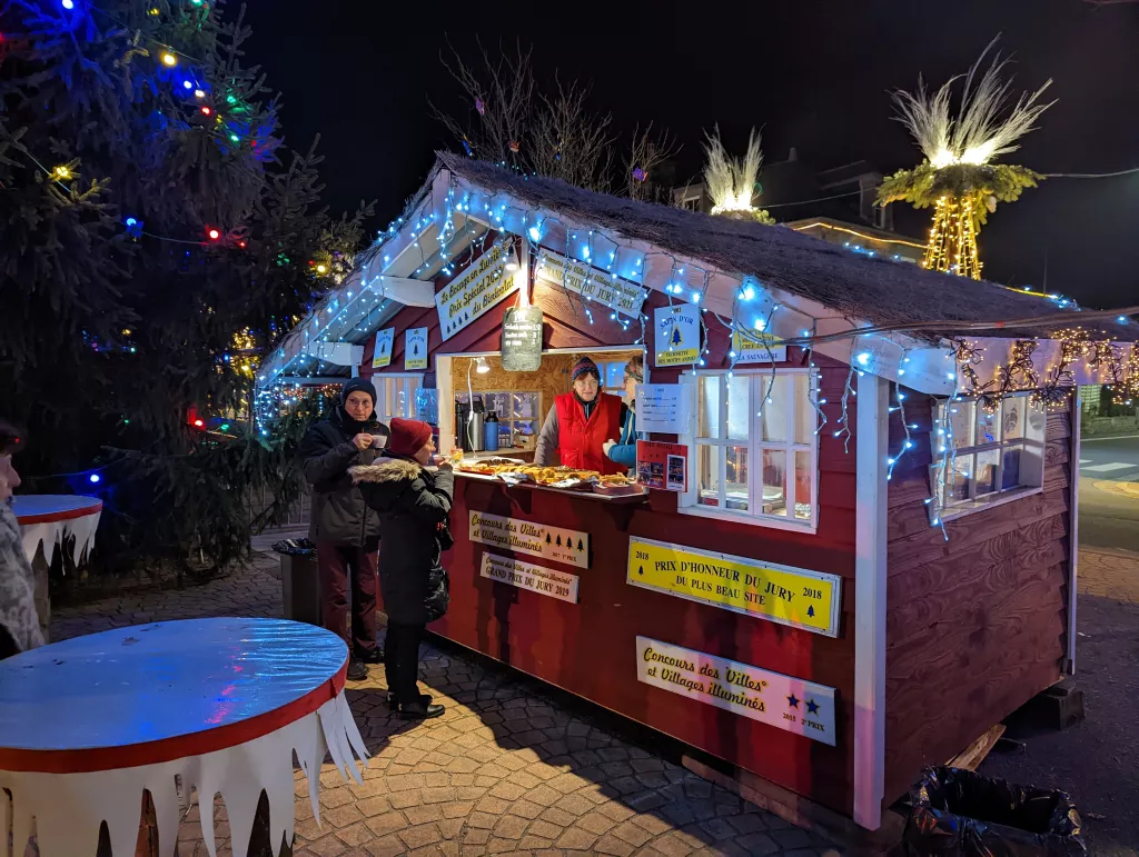 Les illuminations de Noël à la Sauvagère